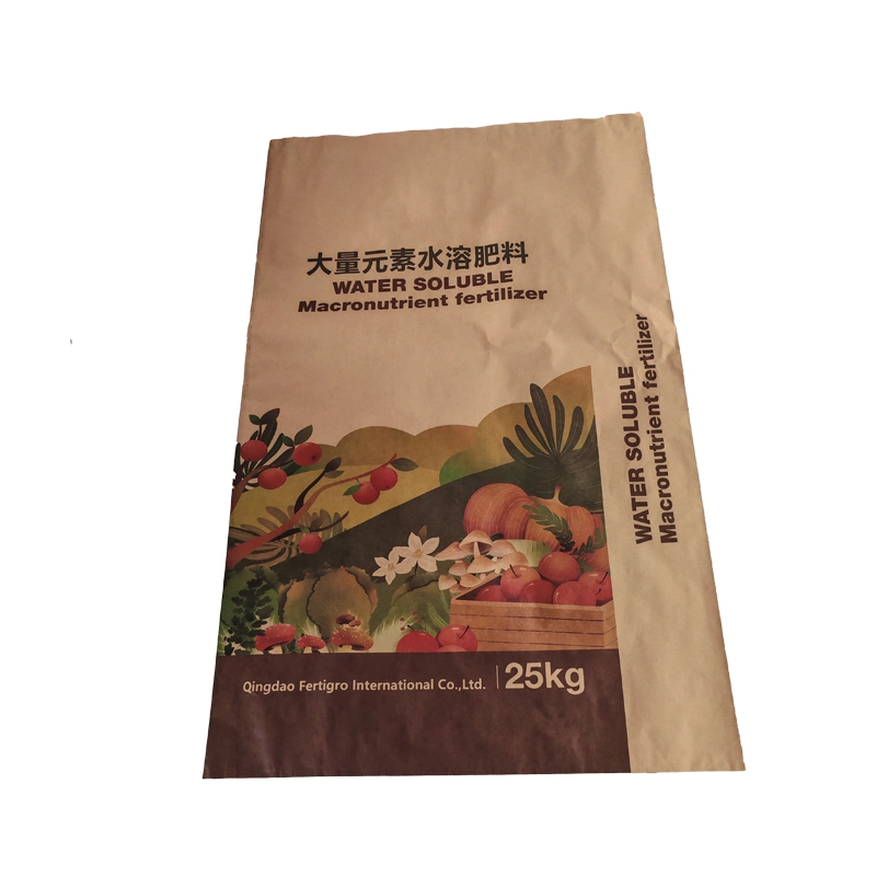 Bio -Düngerventilpapiertüte