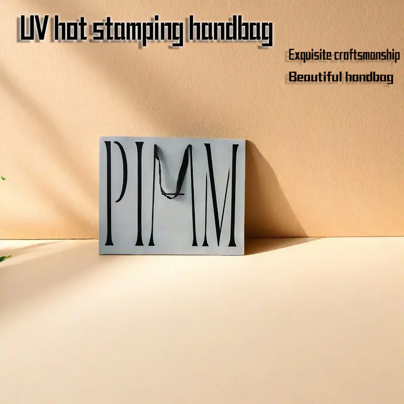 UV Hot Stamping Handpapierbeutel